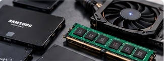 Computer memory and SSD upgrade components